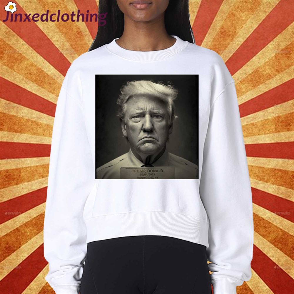 Trump Mugshot Black And White Mugshot Shirt 